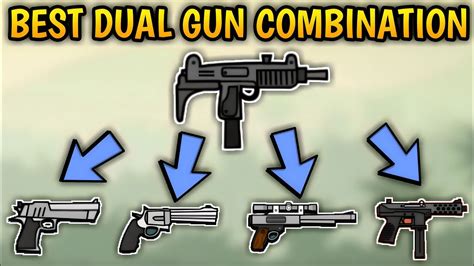 Best Dual Gun Combination In Mini Militia .